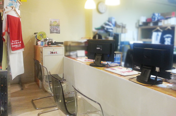 千葉Tシャツ.COM店舗内観写真